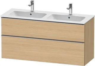 Duravit D-Neo Waschtischunterbau wandhängend Natur Eiche Matt 1280x462x625 mm - DE4365070300000 DE4365070300000