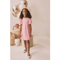 Next Partykleid Partykleid mit Pailletten und Engelsärmeln (1-tlg)