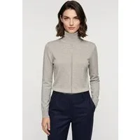BOSS ORANGE Rollkragenpullover Faghettini Premium Damenmode aus softer Wollmischung