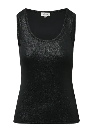 s.Oliver - T-Shirt schwarz - Gr. - 40