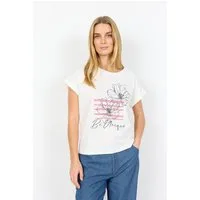 soyaconcept Kurzarmshirt SC-RINA FP 15 Kurzarmshirt, aus Baumwollmischung mit Elasthan, normale Passform
