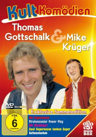 Kultkomödien mit Thomas Gottschalk & Mike Krüger - 5DVD-Sammeledition (Die Supernasen Piratensender Powerplay Die Einsteiger Zwei Nasen tanken super Seitenstechen)