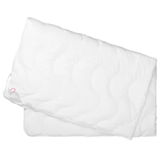 LIVING DREAMS - Faser-Leicht-Steppbett offwhite - Gr. - 155