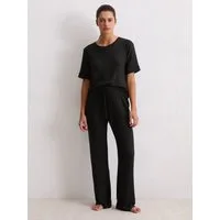 Marc O'Polo Thermohose Soft Knit Cargo Thermohose Dehnbund