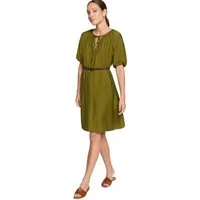 Zero Druckkleid Damen mit Gürtel Material