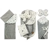Pamek Babybett Babybett Babynestchen 10in1 Babynest Kinderbett Kokon zum schlafen, Made in Europe