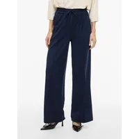 Vila Schlupfhose VICLUA HW WIDE PANTS-NOOS Materialmix