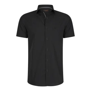 Cappuccino Italia Korte Mouw Palermo Schwarz
