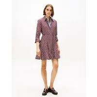 Tommy Hilfiger Minikleid VIS TWILL LS MINI DRESS