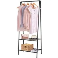 Youyijia Kleiderständer Clothes Rack Metal Clothes Rail 60 cm x 151 cm Small Coat Stand