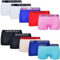 TEXEMP Panty 5er - 10er Pack Damen Panty Panties Baumwolle Boxershorts Hotpant (Packung, 5-St) Langlebig & Robust