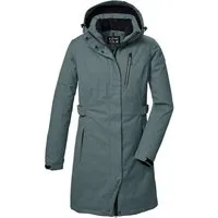Killtec Parka KOW 303 WMN PRK Wasserdichter, atmungsaktiver Damenparka mit abnehmbarer Kapuze