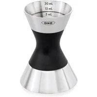 OXO Good Grips Barmaß Cocktail Messbecher, Edelstahl, (1-St), aus Edelstahl