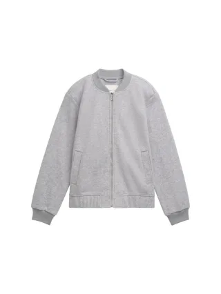 TOM TAILOR Denim - Scuba bomber Jacke grau - Gr. - XS