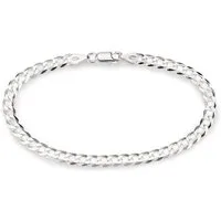 Bruno Banani Armband Schmuck Geschenk Silber 925 Armschmuck Armkette Panzerkette