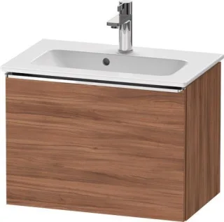 Duravit D-Neo Waschtischunterbau wandhängend Nussbaum Matt 610x372x440 mm - DE4268010790000 DE4268010790000