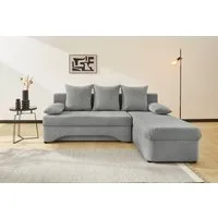 Jockenhöfer Gruppe Ecksofa L-Form, B: 191 cm, mit Bettfunktion & Bettkasten