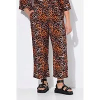 Angel of Style Schlupfhose Hose weites Bein Leo-Muster