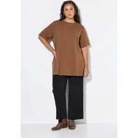 Studio Untold Longshirt Longshirt langer Classic Shape Halbarm