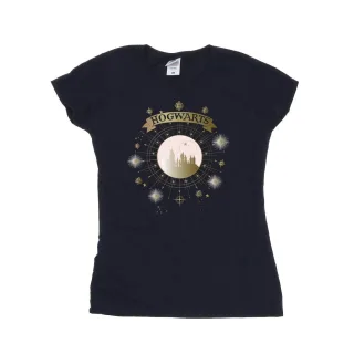 Harry Potter - "Hogwarts" T-Shirt für Damen (Marineblau)