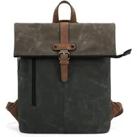 MIRROSI Rucksack Unisex auch als Crossbody Bag 2 in 1, Elegant (35x(41+10)x12cm), aus hochwertigem Kunstleder, Tagesrucksack, Daypack
