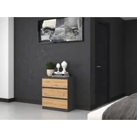 Raumhirsch Furniture Kommode Sideboard 70 cm breit (Maße 40 x 70 x 75 cm, 3 Schubladen), verschiedene Farben