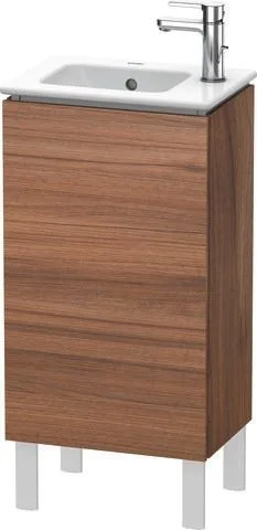Duravit L-Cube Waschtischunterbau bodenstehend Nussbaum Matt 420x294x704 mm - LC6273L7979 LC6273L7979