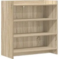 vidaXL Sideboard Sideboard Sonoma-Eiche 75 x 36 x 80 cm Holzwerkstoff (1 St), Sideboard Sonoma-Eiche 75 x 36 x 80 cm Holzwerkstoff