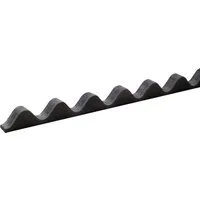 Onduline Dachdurchführung Onduline Dichtstreifen 95/38 100 cm schwarz