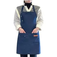Agger Kochschürze für Damen und Herren mit verstellbaren Trägern und großen Taschen, (1-tlg), wasserdichte Kochschürze, ideal auch als Grillschürze