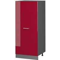 Vicco Hochschrank R-Line, Rot Hochglanz, 60 cm (1-St)