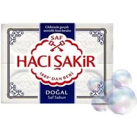 Haci Sakir Handseife Haci Sakir Hamam Seife Natur - Saf Dogal Sabun (4x150g) 600g