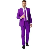 Opposuits Anzug Purple Prince Partyanzug - Kostüm für Karneval Ausgefallene Anzüge für coole Männer
