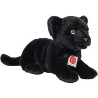 Teddy Hermann® Kuscheltier Panther Baby liegend 30 cm, zum Teil aus recyceltem Material