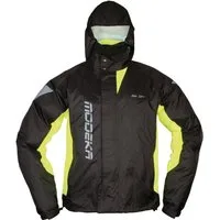 Modeka Regenanzug Modeka AX-Dry II Regenjacke schwarz / gelb, motorrad regenjacke