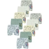 LOREZA Boxershorts 10er Set Jungen Boxershorts - Player - Bunt (Spar-Packung, 10-St)
