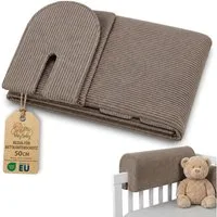 Totsy Baby Bettschutzgitter Bezug für Bettkantenschutz – Schutz für Kinderbett & Babybett