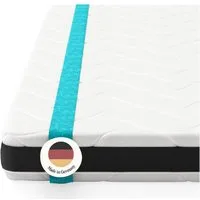 verapur, Topper Verapur Hypersoft Topper Fresh 080x200 H1, Made in Germany, 8 cm hoch, Wendbarer Topper aus deutscher Produktion