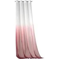 Weckbrodt Vorhang Maischa (1 St), Ösen, transparent, Voile, Voile, transparent mit Farbverlauf, Gardine, Store