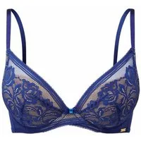 Gossard Dekolleté-BH Encore Push-Up BH Imperial Blue (Push-Up, 1-tlg., glatte Spitze) verführerisch sexy