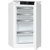 GORENJE Einbaugefrierschrank FNCI508E61EWF, 87,5 cm hoch, 54 cm breit, Einbaugefrierschrank, 88cm Nische, Schlepptür, Display, Wifi, NoFrost
