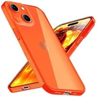 Nalia Smartphone-Hülle Apple iPhone 15 15,5 cm (6,1 Zoll), Klare Neon Silikon Hülle / Bunt / Durchsichtig Transparent / Slim Case