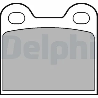 Delphi Bremsbel?ge vorne Alfa Romeo BMW Opel Saab VW