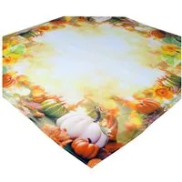 Delindo Lifestyle Tischdecke und Tischläufer Serie Kürbis, für Sommer und Herbst (1-tlg), Digitaldruck "Kürbis"