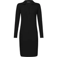 Felix Hardy Strickkleid Langärmeliges Kabelstrickkleid