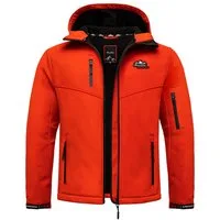 Amaci&Sons Softshelljacke Greeley Softshelljacke Herren Herbst Winter Softshell Funktions Outdoor Regenjacke