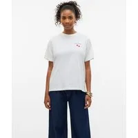 Vero Moda Kurzarmshirt VMAYA CATY SS TOP BOX JRS GA
