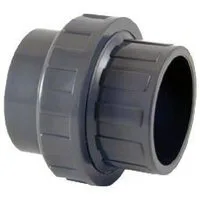 Cepex Wasserrohr Cepex PVC Rohr Verschraubung 50 mm 3/3 beidseitig Klebemuffe