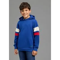 Scout Kapuzensweatshirt Hoodie in colorblocking Look - NEU von SCOUT Sweatshirt mit kontrastfarbigen Ärmeleinsätzen, für Jungen