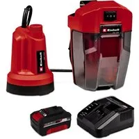 Einhell Klarwasserpumpe GE-SP 18 LL Li, inkl. Akku und Schnellladegerät